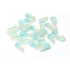 Imitation Jade Glass Pendants GLAA-L027-I01-1