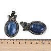 Dyed Natural Lapis Lazuli Pendants G-I370-09AS-03-3