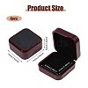 Plastic & PU Leather Jewelry Cufflink Boxes CON-WH0117-14B-2