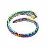 Snake Wrap Cuff Rings RJEW-N038-006-3