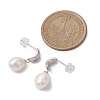 Natural Pearl Ear Studs EJEW-P286-16P-3