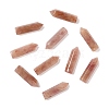 Natural Strawberry Quartz Pointed Pendants G-D460-01K-1