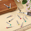 7Pcs 7 Colors Nylon Blunt Tip Dispensing Needle Brush FIND-CA0011-48-5