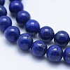 Natural Lapis Lazuli Beads Strands G-P342-01-6mm-A-3