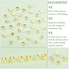 DICOSMETIC 60Pcs 304 Stainless Steel Ear Cuff Findings STAS-DC0009-58-4