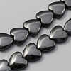 Magnetic Synthetic Hematite Beads Strands X-G-Q912-12mm-2