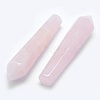 Natural Rose Quartz Pointed Beads G-E490-E10-2