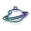 Rainbow Color Alloy Pendants PALLOY-S180-193-NR-3