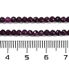 Natural Ruby Beads Strands G-P553-G01-02-5