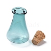 Glass Cork Bottles AJEW-O032-01G-3