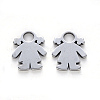 Tarnish Resistant 304 Stainless Steel Charms LS-X-STAS-N092-24-2