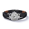 Men's Alloy Watch Head Bracelet Watches BJEW-JB04429-2