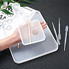 DIY Rectangle Handle Dinner Plate Silicone Molds DIY-TA0008-79-6