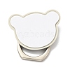 Zinc Alloy Bear Cell Phone Holder Stand Findings AJEW-G035-05P-2