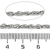 Non-Tarnish 304 Stainless Steel Link Chains CHS-A013-07P-2