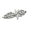 201 Stainless Steel Pendants STAS-G366-02P-02-2