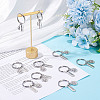 Tibetan Style Alloy Keychains KEYC-HY00013-4