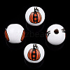 Halloween Theme Printed Natural Wood Beads WOOD-TAC0021-22A-3