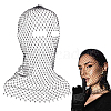 1Pc Polyester Fascinator Mesh Face Veil OHAR-FG0001-05C-6