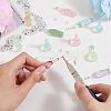 Olycraft 70Pcs 12 Styles Dummy Bottle Transparent Resin Cabochon RESI-OC0001-48-4