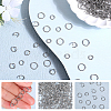 SOFPLATE 1200Pcs 3 Styles 304 Stainless Steel Open Jump Rings STAS-SP0001-67-4