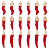 18Pcs 3 Styles Alloy Enamel Pendants FIND-WR0012-23-1