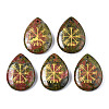 Natural Unakite Pendants G-T122-72D-1