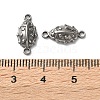 304 Stainless Steel Connector Charms STAS-R164-04P-01-3