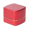 Square Plastic Jewelry Pendant Boxes OBOX-F005-02B-1