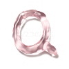 Transparent Resin Alphabet Pendants LS-RESI-C028-02Q-1