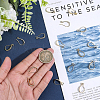 10 Pairs Brass Earring Hooks KK-BBC0025-12B-3