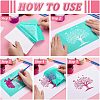 Self-Adhesive Silk Screen Printing Stencil DIY-WH0173-007-4