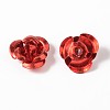 Flower Aluminum Beads ALUM-I001-01-1