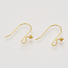 Brass Earring Hooks KK-N216-29-2