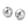 Baking Paint Pearlized Glass Pearl Round Beads X-HY-Q001-02B-04-2