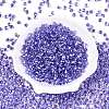 6/0 Baking Paint Transparent Fringe Glass Seed Beads X1-SEED-N006-06I-2
