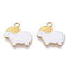 Alloy Enamel Pendants X-FIND-N048-024A-2