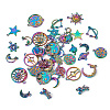 38Pcs 19 Style Alloy Charms FIND-KS0001-24-3