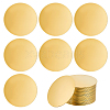 AHADERMAKER 40Pcs Brass Sheet FIND-GA0003-71-8