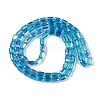 Electroplate Glass Beads Strands GLAA-Q101-02A-AB02-2