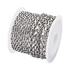 304 Stainless Steel Venetain Chains CHS-TA0001-07P-2