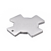 Non-Tarnish 304 Stainless Steel Pendants STAS-F254-24A-P-2