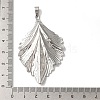 Non-Tarnish 304 Stainless Steel Big Pendants STAS-M017-10P-3