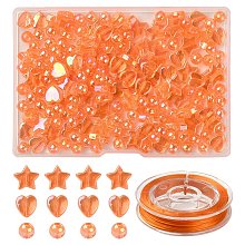 DIY Stretch Bracelet Making Kit DIY-YW0007-47B