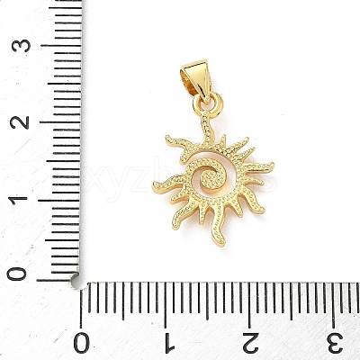 Brass Pendants KK-P330-07G-1