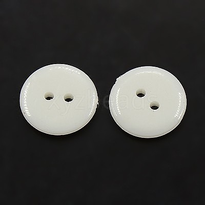 Acrylic Sewing Buttons X-BUTT-E084-E-01-1