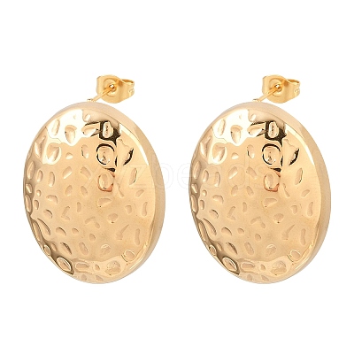 304 Stainless Steel Stud Earrings EJEW-G457-04A-G-1
