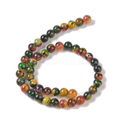 Natural Agate Bead Strands G-C116-B01-06-1