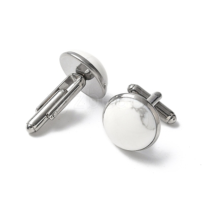 304 Stainless Steel Cuff Buttons G-C185-02P-35-1