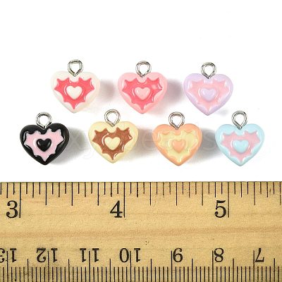30Pcs Opaque Resin Charms RESI-FS0002-38-1